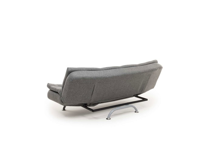 Atelier Del Sofa Rivo - Sofá-Cama de 3 Plazas Gris Claro